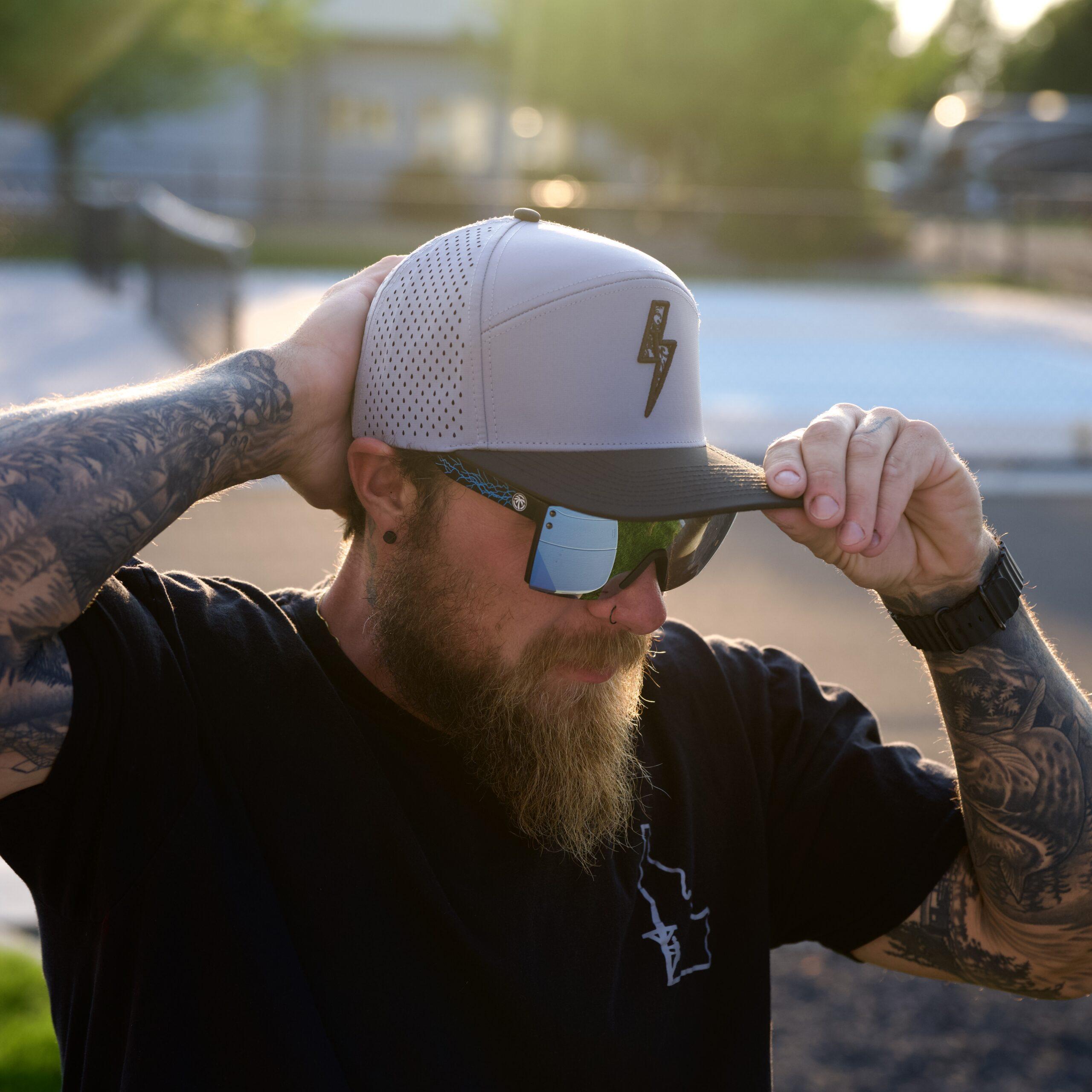 Western filigree embroidered lineman hat - Image 7