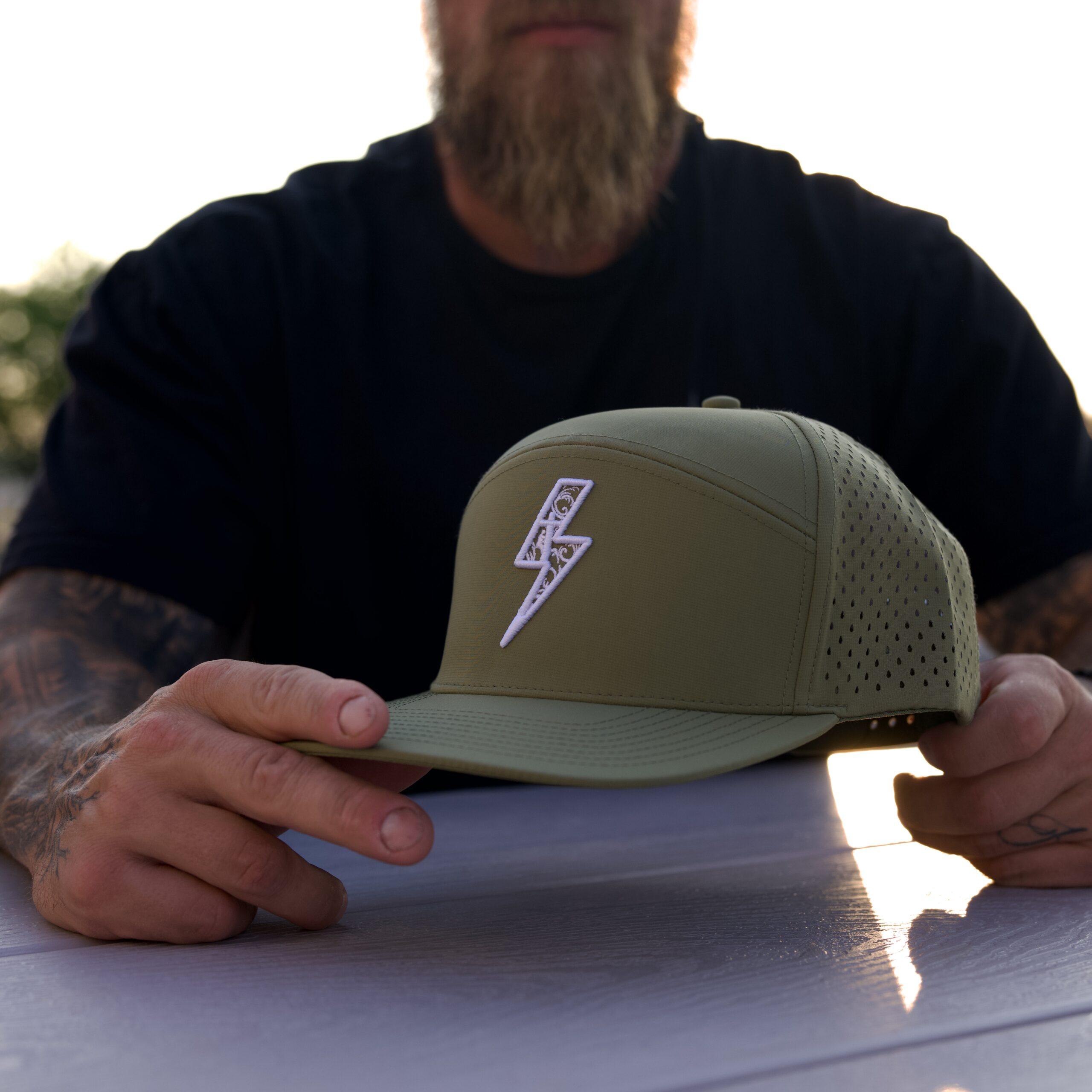 Western filigree embroidered lineman hat - Image 4